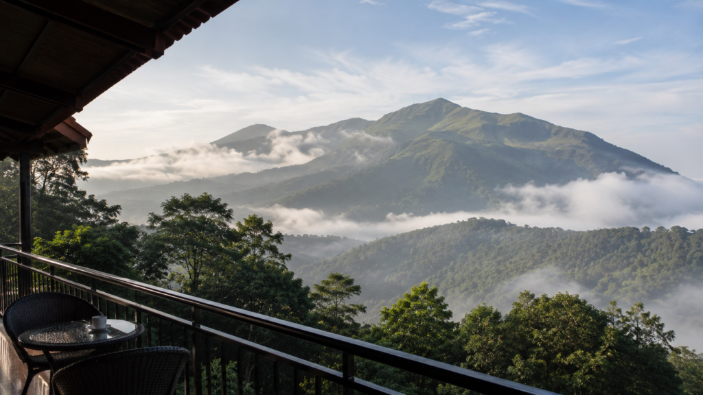 Stays in Chikmagalur near Mullayanagiri with sunrise valley view