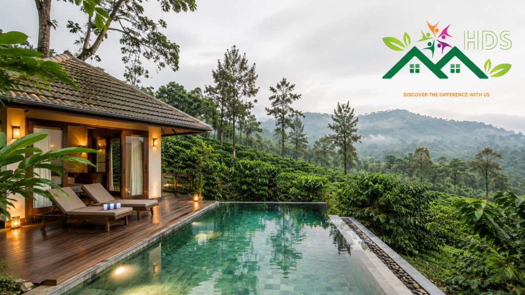 resort in coorg with private pool villa exterior view